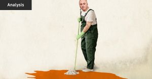 Barnaby Joyce goes from the bloke who lit the fire to the bloke carrying the bucket
