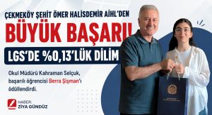 ÇEKMEKÖY ŞEHİT ÖMER HALİSDEMİR AİHL’DEN BÜYÜK BAŞARI! LGS’DE %0,13’LÜK DİLİM