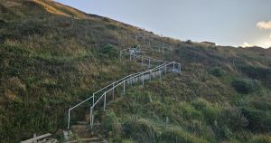 Beach steps in Norfolk village upgraded after bonfire vandalism