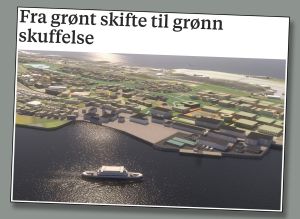 Kommentarer til Stein Sneves innlegg i AN 16. juli: Det grønne skiftet