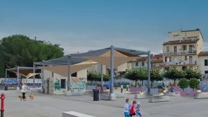Più verde, ombra e spazio allo sport: ecco la nuova piazza Nannotti