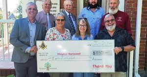 Local Masons help advance Hospice Norwood’s community mission