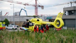 Travolto nel cantiere del carcere a San Vito, si indaga sulle cause del crollo del braccio della betoniera