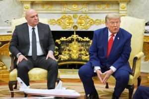 Meeting Trump in DC, Aoun says Lebanon will end hostility with Israel ‘forever’