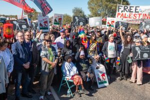 Protests demand Pine Gap be closed