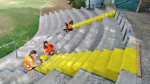 A Gemona i giovani si prendono cura della città: volontariato, arte urbana e tutela del patrimonio