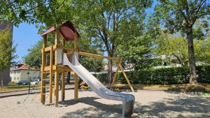 Spielplatz wird dank Spende aufgewertet