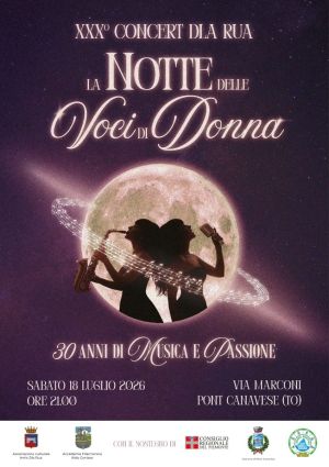 Pont Canavese, torna il Concert dla Rua con La notte delle voci di donna
