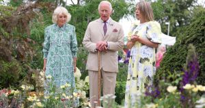 King and Queen all smiles at opening day of Norfolk flower show