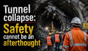 Tunnel collapse: Safety cannot be an afterthought