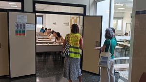 Escola i protesta