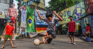 Antes do campeão, a criança
