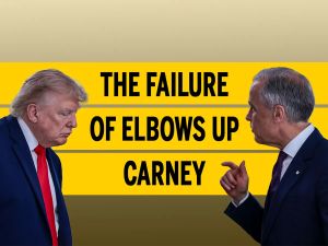 The failure of elbows up Carney