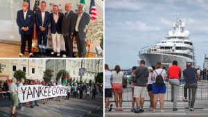 L’ambasciatore Usa a Trieste tra visita a Miramare, ricevimento sullo yacht e le proteste