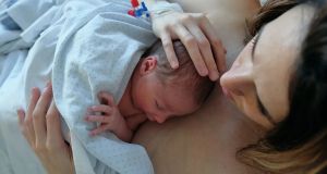 His wife went into a coma after childbirth. He made sure she’d be the first to hold their son.