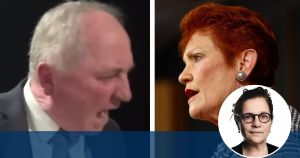 Another barking mad performance posing a million-dollar question for Joyce's voters