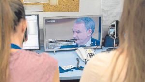 Zapatero, hecho compota antes de madurar