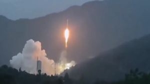 Chinese Long March-3B rocket struck by lightning but still reaches orbit with Tianlian-2-06