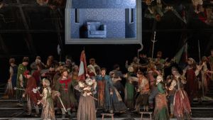„Die Ausflüge des Herrn Brouček“ in Bregenz: Hilfe, Hussitenkriege - wer holt ihn da raus?