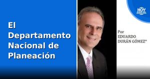 El Departamento Nacional de Planeación