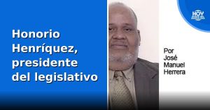 Honorio Henríquez, presidente del legislativo