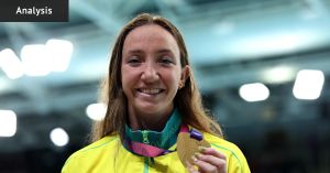 Lani Pallister won Australia’s first gold medal. Her coach’s reaction was curious