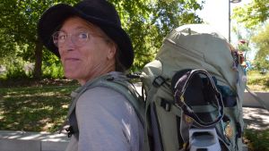 Dorothea Hanke wandert ans Nordkap – 2870 Kilometer hat sie schon geschafft