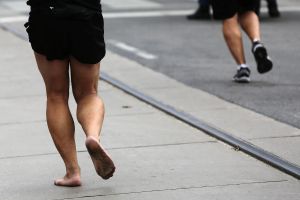 When life’s moving too fast, go barefoot