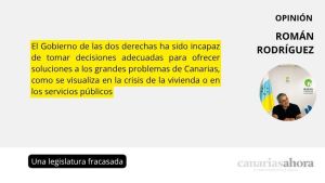 Una legislatura fracasada