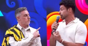 Pior da semana: o corte de Luciano Huck à crítica certeira de Cauã Reymond