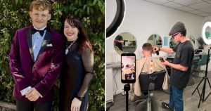 Norfolk teenager goes straight from GCSEs to national finalist in hairdressing awards