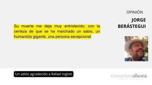 Un adiós agradecido a Rafael Inglott