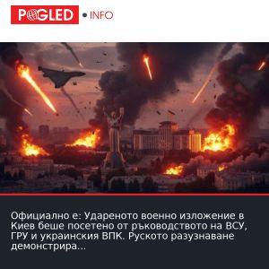 Официално е: Удареното военно изложение в Киев беше посетено от ръководството на ВСУ, ГРУ и украинския ВПК. Руското разузнаване демонстрира своето превъзходство!