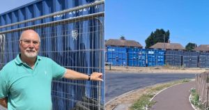 Developer reveals it is storing asbestos in crates near homes in city outskirts