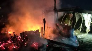 Auto e rimessa in fiamme: l’incendio davanti alla casa del veterinario sotto inchiesta per spaccio