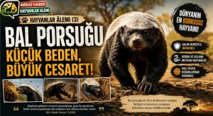 Bal Porsuğu: Küçük Bedeniyle Büyük Cesaretin Sembolü