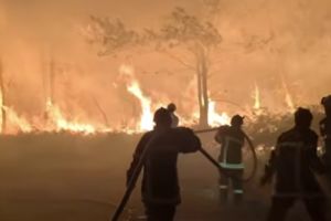 (VIDEO) Wildfires Force 250,000 to Flee Homes in France and Spain as Tour de France Final Stage Is Cut Short