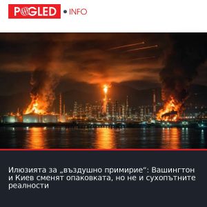 Илюзията за „въздушно примирие“: Вашингтон и Киев сменят опаковката, но не и сухопътните реалности