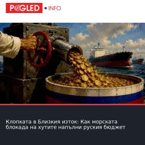 Клопката в Близкия изток: Как морската блокада на хутите напълни руския бюджет