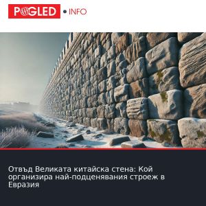 Отвъд Великата китайска стена: Кой организира най-подценявания строеж в Евразия