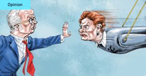 Why Albanese barely mentions Libs, but speaks his true enemy’s name