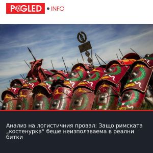 Анализ на логистичния провал: Защо римската „костенурка“ беше неизползваема в реални битки