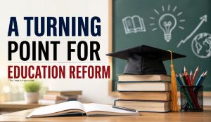 A turning point for education reform