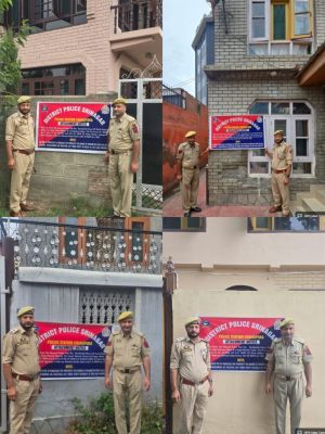 Srinagar Police Attaches Drug-Trafficking Assets Worth ₹5.60 Crore