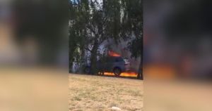 Firefighters called to car blaze on major Norwich road