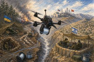 Ukraine’s Fiber-Optic Drone War Is Already Reaching Israel