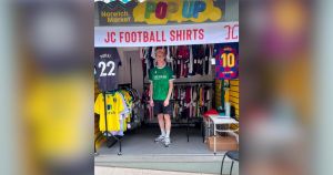 23-year-old City fan opens new pop-up football shirt stall