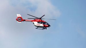 Rettungshubschrauber im Einsatz! Verkehrsunfall mit einem Schwerverletzten im Hegau
