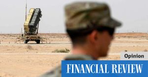 Trump’s Iran missile shortage means Australia must make more weapons