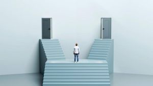 Puertas distintas